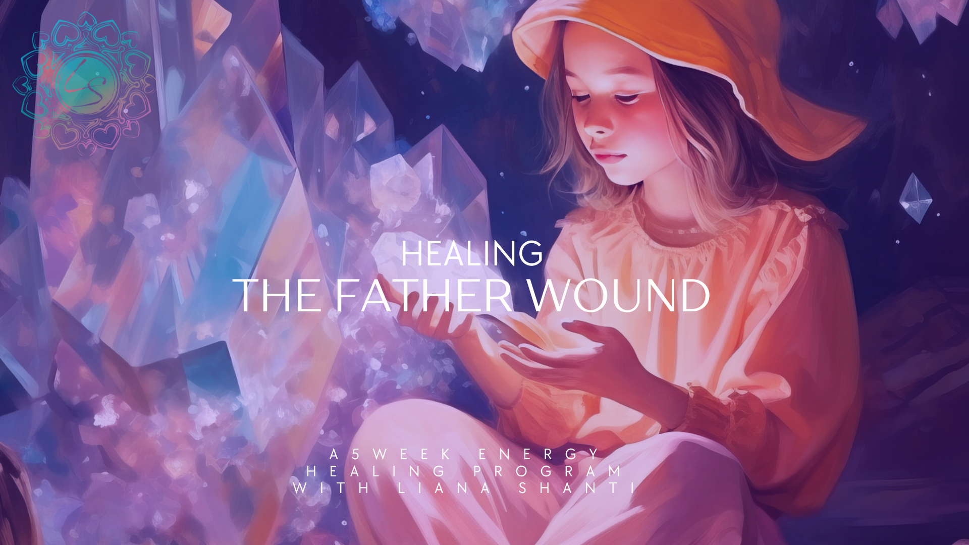 Healing the Father Wound — original program cover by Liana Shanti