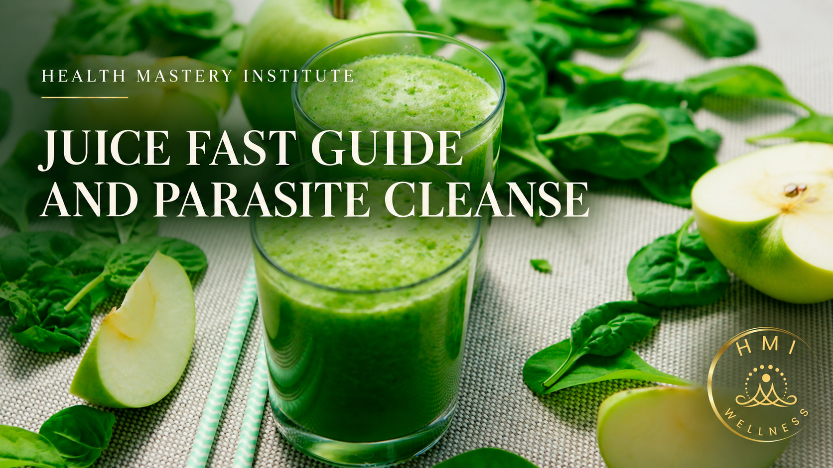 Juice Fast Guide and Parasite Cleanse — original HMI Wellness program cover